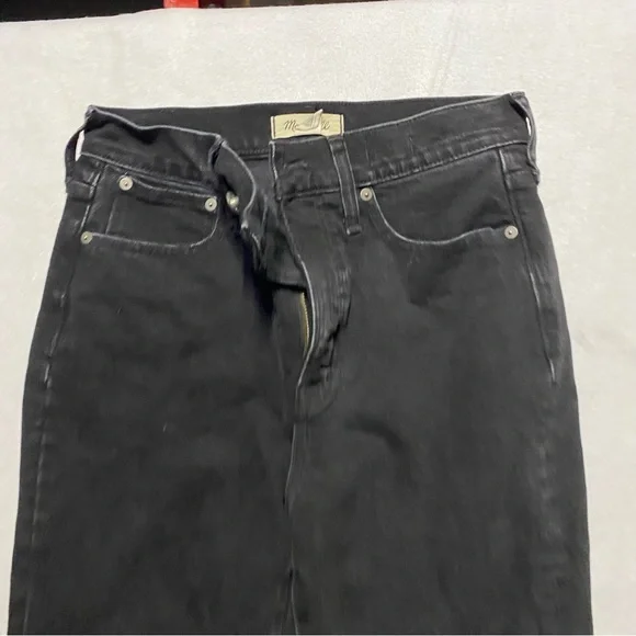 Madewell The Perfect Vintage Flare Jean Black 28 - Picture 2 of 8